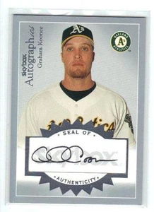 2004- SKYBOX AUTOGRAPHICS #A-GK Graham Koonce "AUTOGRAPH" Pr: 094/100 - Picture 1 of 2