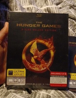 The Hunger Games Blu-ray 3-Disc Deluxe Edition Brand New sealed OOP Target Excl. - Image 1 of 2