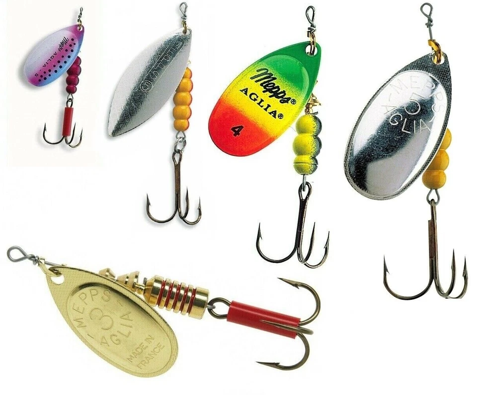 Mepps Aglia Spinner verschiedene Farben Blinker Kunstköder Raubfischköder Spiner - Bild 1 von 1