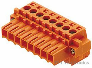 WEIDMULLER    1606670000    Pluggable Terminal Block, 5, 300 V, 10 A, 3.5 mm, 28 - Picture 1 of 1