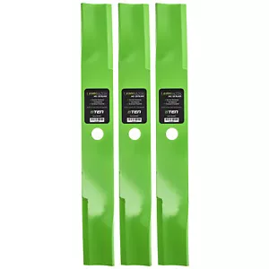 LawnRAZOR Mower Blade Set for John Deere AM100538 M141785 M87622 High Lift - Picture 1 of 7