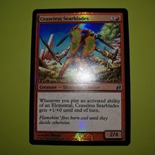 FOIL Ceaseless Searblades x1 Lorwyn 1x Magic the Gathering MTG