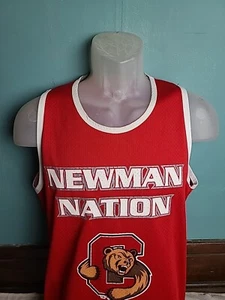 Cornell Big Red Jersey Tank Top Men's Size Medium Newman Nation NCAA Ivy League - Picture 1 of 9