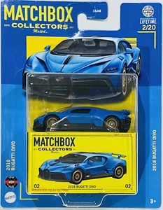 Matchbox Collectors 2024 #2 2018 Bugatti Divo Blue 2024 New Release - Bild 1 von 2