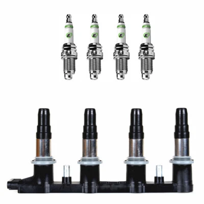 Ignition Coil + E3 Racing Spark Plugs For Chevrolet Aveo Aveo5 Cruze Sonic L4 - Image 1 of 4