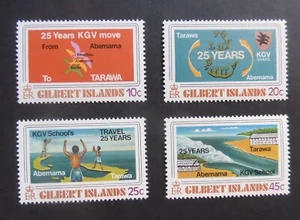 Gilbert Islands 1978 25th Ann Return George I School SG71/4 MNH UM unmounted - Foto 1 di 1