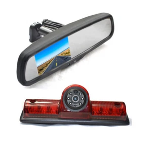Parking Reverse Backup Camera + Rear View Mirror Monitor for NV 1500 2500 3500  - Picture 1 of 8