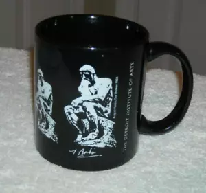 DIA, Detroit Insitute of Arts, Mug, The Thinker, Coffee Mug, Good Condition - Picture 1 of 6