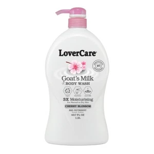 Jabón corporal LoverCare Goat's Milk 40,7 fl oz (1200 ml) - Imagen 1 de 33