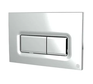 Thomas Dudley Reef Dual Flush Push Plate Chrome 326393 - Picture 1 of 2