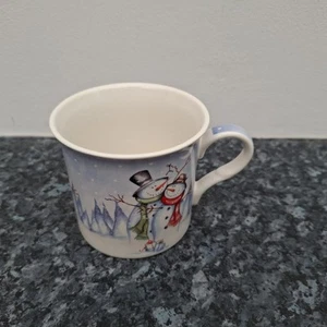 Taza de Navidad Muñecos de Nieve Colección Leonardo Muñeco de Nieve Blanco Fino China - Imagen 1 de 15
