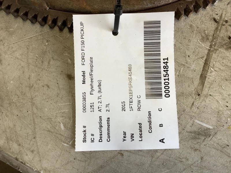 Volante/placa flexible 2,7 L turbo para camioneta Ford F150 15-17 318013 Foto 1 de 4