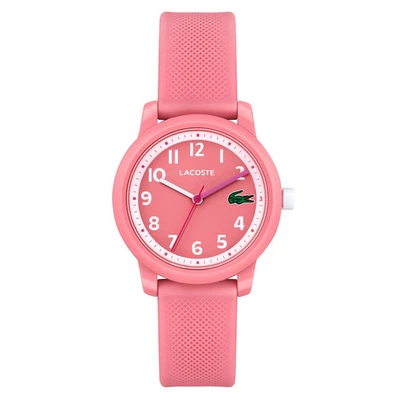 Lacoste 12.12 Pink Silicone Kids Watch - 2030040 - image 1 of 4