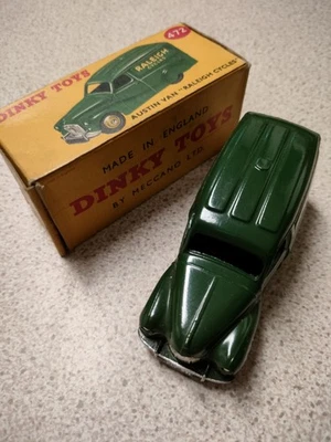 Dinky 472 Austin Raleigh Cycles Van Mint Boxed.  - Image 1 of 4