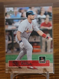2003 Upper Deck Albert Pujols St. Louis Cardinals #160 - Imagen 1 de 2
