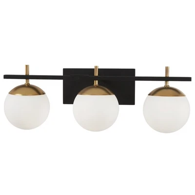 GEORGE KOVACS P1353-618 Alluria Vanity Bath Light 3-Light 225 Total Watts 8.5... - Image 1 of 4