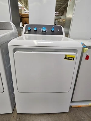 GE GTD48EASWWB 27" White Front Load Electric Dryer NOB #155015 - Image 1 of 4