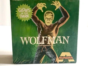 1969 AURORA WOLFMAN Model Kit NO. 450 GLOW IN THE DARK .  - Picture 1 of 8