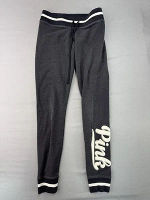 Victoria's Secret ROSA Pantalones de Yoga Para Mujer Pequeños Gris Elastizado Pantalones Atléticos LEER Foto 1 de 4