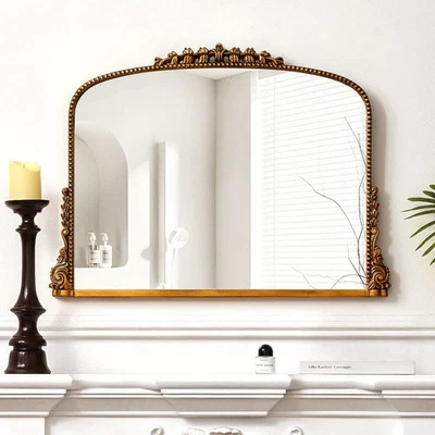 Espejos antiguos de oro oscuro para decoración de pared espejo de pared decorativo vintage para L... Foto 1 de 4