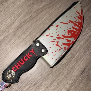 Chucky Knife Borsa da Polso Borsetta Bloody Horror Gioco per Bambini Spirito Halloween - Foto 1 di 7