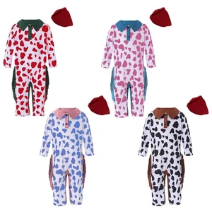 Baby Boy Bodysuit Costume Jumpsuits Tassels Rompers Birthday Fancy Dress Up - Picture 1 of 35