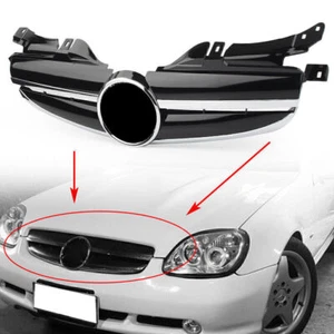 Parrilla delantera radiador mercedes-benz r170 w170 clase slk 1998-2004 2003 - Imagen 1 de 11