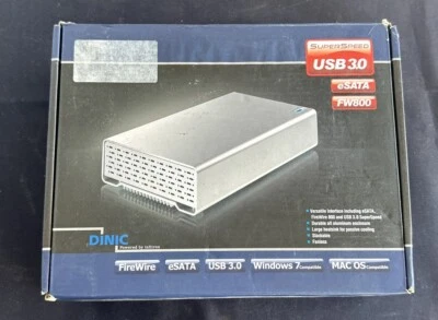 DINIC SK-3500 Super-S3 Obudowa usb3.0 FireWire,eSATA 1 TB - Image 1 of 4