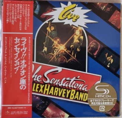 The Sensational Alex Harvey Band - Live  Japan Mini LP SHM-CD - Bild 1 von 2