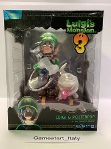 LUIGI & POLTERPUP 9'' PVC BEMALTE STATUE - ERSTE 4 FIGUREN LUIGI MANSION 3 - NEU - Bild 1 von 10