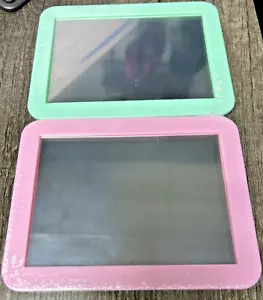 NWT 2 Keyroad Locker or Refrigerator Mirrors Pink / Mint Green - Picture 1 of 2