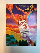 1994-95 Fleer Pro-Visions New York Knicks Basketball Card #2 John Starks