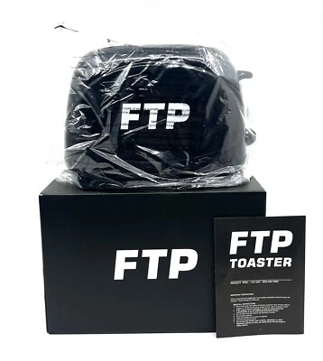 FTP Logo Toaster schwarz EINHEITSGRÖSSE (OS) NEU UNBENUTZT IN DER HAND SCHNELLER VERSAND - Bild 1 von 4