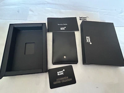 Cuaderno/cartera Montblanc de cuero - como nueva Foto 1 de 4