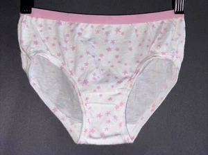 Fruit Of The Loom Girl Size 10 Y2K Hi-Cut Cotton Bikini Panty Underwear - Picture 1 of 4