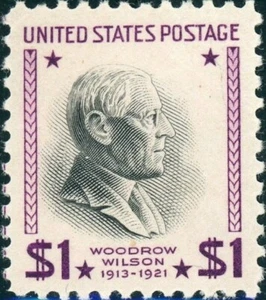 832 - 1938 $1 Woodrow Wilson "Prexie" Single VF MNH - Picture 1 of 1