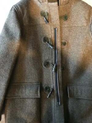 DRIES VAN NOTEN Duffle Coat Green Wool Size M - Image 1 of 4