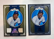 Andre Dawson 2005 Donruss Diamond Kings Bat Jersey #100/100 Ebay 1/1 + Blue SSP