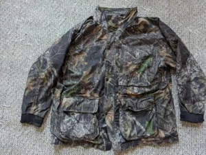 BROWNING camouflage MOSSY OAK breakup 2XL jacket PREVENT coat parka SHELL - Picture 1 of 15