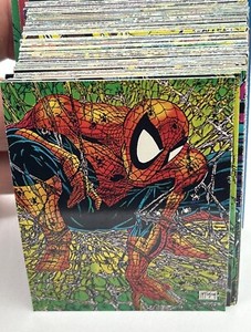 Todd McFarlane era Spider-man 90 Card Base Set 1992 Comic Images Marvel NM- Mint