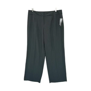 NWT Norton McNaughton Women's Dress Pants ~ Stretch, Size 18, Striped MSRP $50 - Picture 1 of 4