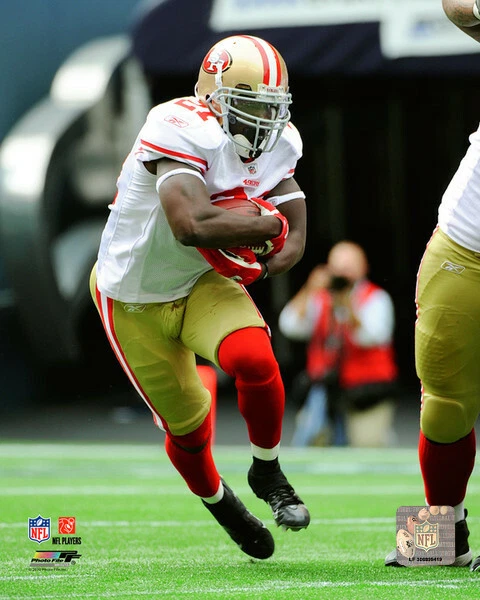 Foto 8 X 10 Frank Gore San Francisco 49ers con licencia AAMR162 Foto 1 de 1