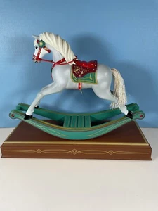 2022 HALLMARK Rocking Horse Memories Magic Motion LARGE Tabletop Decoration  - Picture 1 of 7