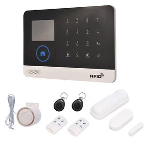 433MHz Wireless GSM Alarm Security System Compatible with Alexa Home Voice K4R4 - Picture 1 of 14