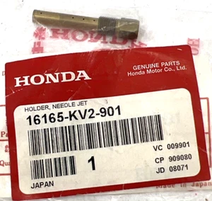 GENUINE HONDA CARBURETOR NEEDLE JET HOLDER 16165-KV2-901 NOS OEM PART - Picture 1 of 5