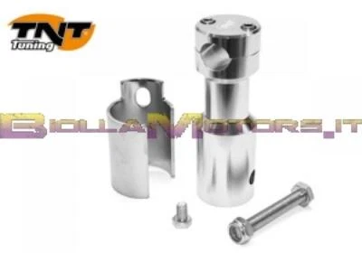303326A SUPPORTO MANUBRIO TNT LUDIX ARGENTO - Immagine 1 di 4