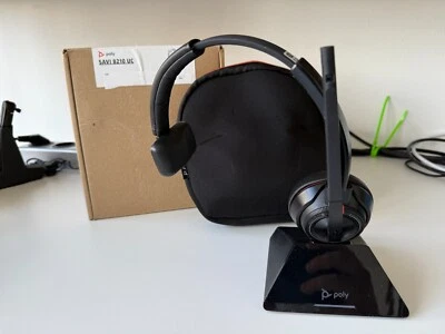 Poly Savi 8210 UC USB-A Mono DECT Headset On-Ear inkl. USB-A Dongle für PC 00695 - Bild 1 von 4