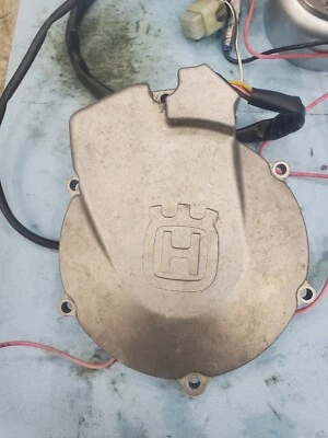 2010 Husqvarna TC250 TC 250 Magneto Cover Alternator Flywheel Rotor — 第 1/4 张图片