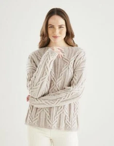 Sirdar Pattern - Hayfield Bonus Aran, Sweater 10607 - Picture 1 of 1
