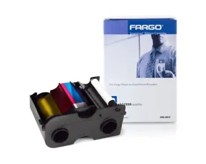 Fargo DTC1250/1000 YMCKO Colour Ribbon with Cleaning Roller 045000 250 Prints - Picture 1 of 4